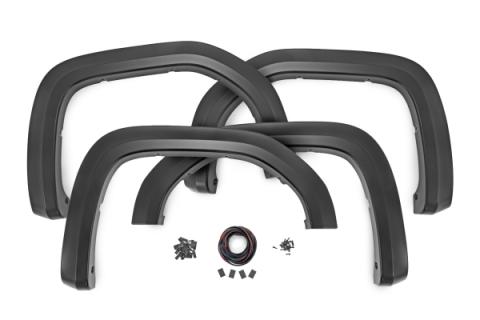 Fender Flares Sport GNO Thunderstorm Gray GMC Sierra 1500 (19-26) Rough Country