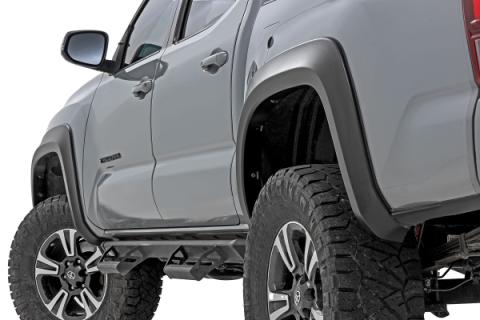 Fender Flares Sport 218 Midnight Black Metallic Toyota Tacoma (16-23) Rough Country