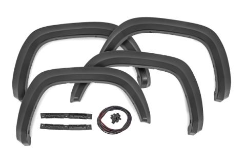 Fender Flares Sport 218 Midnight Black Metallic Toyota Tacoma (16-23) Rough Country