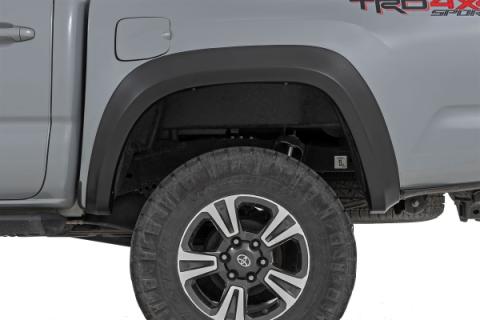 Fender Flares Sport 588 Electric Lime Toyota Tacoma 2WD/4WD (2016-2023) Rough Country