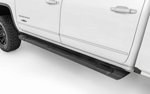 HD2 Aluminum Running Boards Ext Cab Silverado/Sierra 1500/2500HD/3500HD (07-19 &amp; Classic) Rough Country