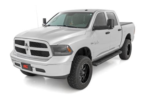 HD2 Running Boards Quad Cab Ram 1500/2500/3500 2WD/4WD (2010-2025 &amp; Classic) Rough Country