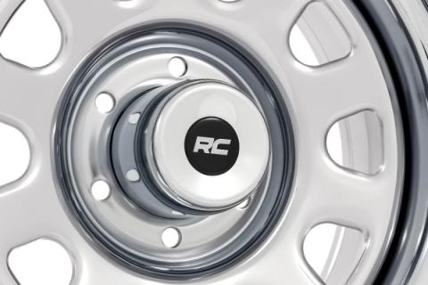Chrome Center Cap Closed 4.25 Bore Rough Country