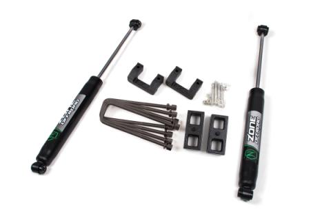 07-13 Silverado/Sierra 1500 2 Inch Torsion Bar Key Kit With Nitro Shocks Zone Offroad