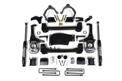 19-24 Chevy/GM Trail Boss / AT4 1500 4WD 4 Inch Lift Kit With Nitro Shocs Zone Offroad