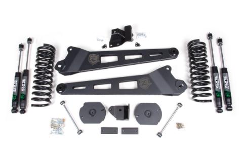 19-24 RAM 2500 3 Inch Radius Arm Lift Kit Nitro Shocks Zone Offroad