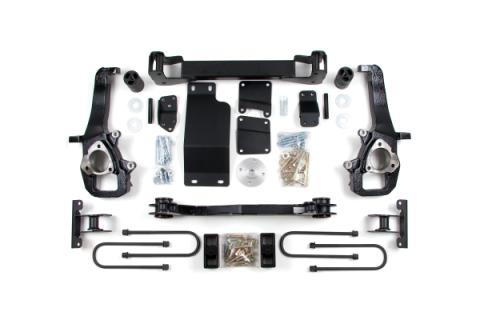02-05 Dodge RAM 1500 5.0 Inch Lift Kit With Nitro Shocks Zone Offroad
