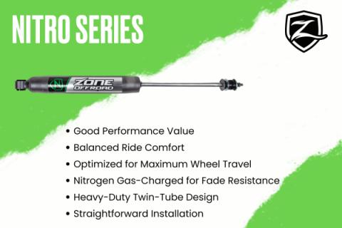25-26 Ram 3500 (Diesel) 4 Inch Radius Arm Suspension Lift Kit, 2 Inch Rear Lift, Block W/O Overload - Fox 2.0 Adventure Series Shocks Zone Offroad