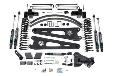 17-19 Ford F-250/350 Super Duty 6 Inch Diesel 3 Leaf Main With Nitro Shocks Zone Offroad