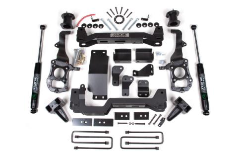 21-24 Ford F-150 6 Inch Zone Lift Kit Nitro Shocks Zone Offroad
