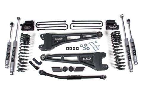 2.5 Inch Lift Kit w/ Radius Arm Ford F450 Super Duty 20-22 4WD Diesel &amp; Gas NX2 Nitro Shocks