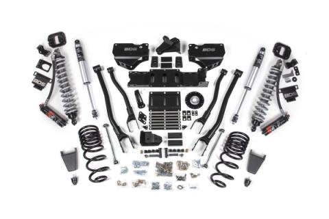 2025 Ram 2500 4WD (Diesel) 6 Inch 4-Link Suspension Lift Kit, 4.5 Inch Rear Lift, Coil Spring - Fox 2.5 PES C/O, Fox 2.5 IFP PS Shocks BDS Suspension