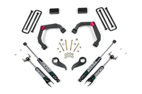 11-19 Silverado/Sierra 2500HD/3500HD 3 Inch UCA Lift Without Overloads Fox Shocks Zone Offroad