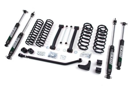 99-04 Jeep Grand Cherokee WJ 4 Inch Coil Spring Lift Kit Fox Shocks Zone Offroad