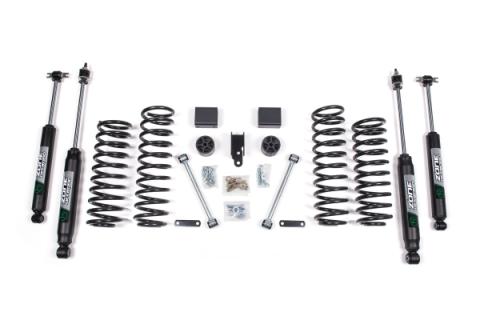 12-18 Jeep Wrangler JK 4 Door 3 Inch Coil Spring Lift Kit Fox Shocks Zone Offroad