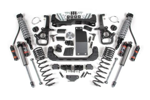 25-26 Ram 1500 4WD 6 Inch Suspension Lift Kit 5 Inch Rear Coil Spring - Standard Bore - Fox 2.5 Performance Elite Series C/O Front, Fox 2.5 Performance Elite Series Rear BDS Suspension