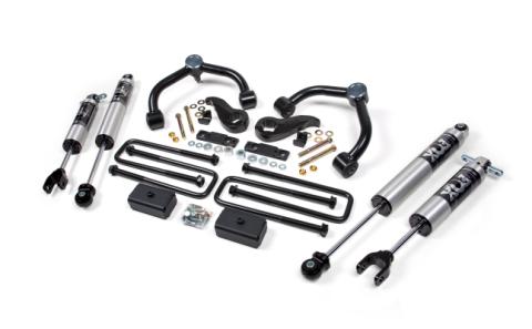 20-24 Chevrolet Silverado/GMC Sierra 2500/3500 HD 3 Inch Suspension Lift Kit w/o overloads - Fox 2.5 Performance Series BDS Suspension