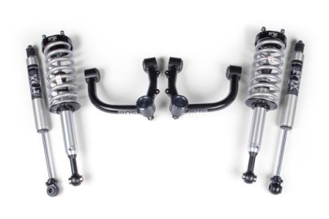 24 Toyota Tacoma 2 Inch Suspension Lift Kit, 0 Inch Rear, BDS UCA - Fox 2.5 Performance Series C/O Front, Fox 2.5 Performance Series Rear Shock BDS Suspension