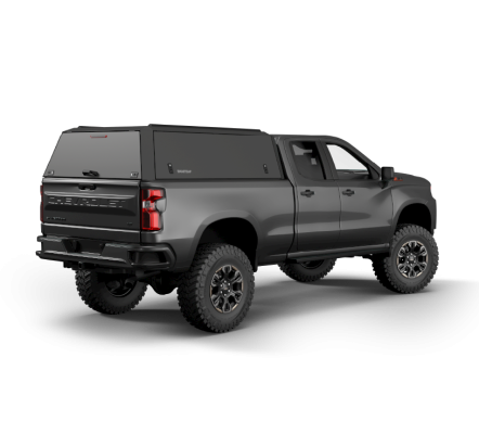 Silverado/Sierra Truck Bed Cap SmartCap Edge Defender Matte Black For 19-26 Chevrolet Silverado/Sierra 1500 6.5 Foot Standard Bed RSI SmartCap
