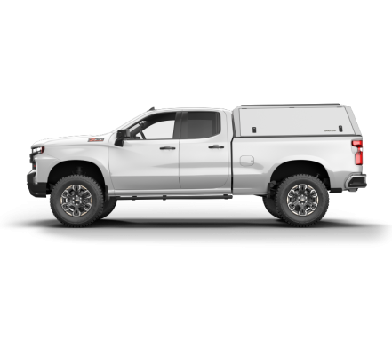 Silverado/Sierra Truck Bed Cap SmartCap Edge Defender White For 19-26 Chevrolet Silverado/Sierra 1500 6.5 Foot Standard Bed SmartCap