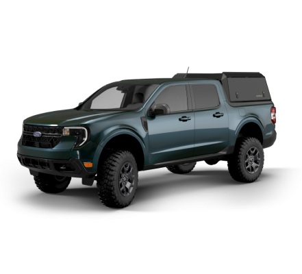 Ford Maverick Truck Bed Cap SmartCap Edge Defender Matte Black 22-26 Ford Maverick 4.5 Foot Short Bed RSI SmartCap