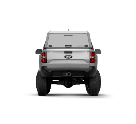 Ford Maverick Truck Bed Cap SmartCap Edge Defender OEM White 22-26 Ford Maverick 4.5 Foot Short Bed RSI SmartCap