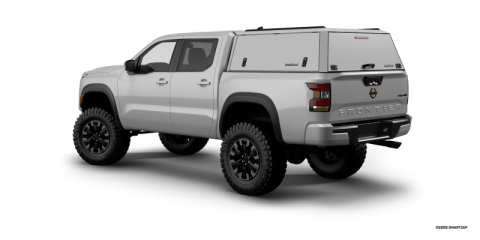 Nissan Frontier Truck Bed Cap SmartCap Edge Defender OEM White For 22-26 5 Foot Short Bed SmartCap