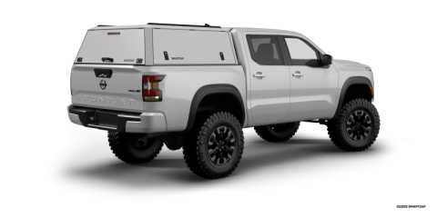 Nissan Frontier Truck Bed Cap SmartCap Edge Defender OEM White For 22-26 5 Foot Short Bed SmartCap