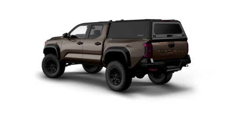 Tacoma Truck Bed Cap SmartCap EVOh Hatchback Matte Black For 24-26 Toyota Tacoma 5 Foot Short Bed RSI SmartCap
