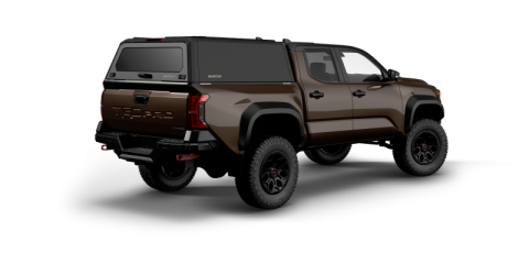 Tacoma Truck Bed Cap SmartCap EVOh Hatchback Matte Black For 24-26 Toyota Tacoma 5 Foot Short Bed RSI SmartCap