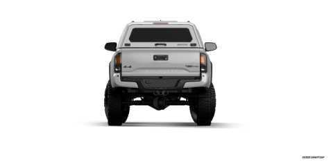 Tacoma Truck Bed Cap SmartCap EVOh Hatchback OEM White For 16-23 Toyota Tacoma 5 Foot Short Bed RSI SmartCap