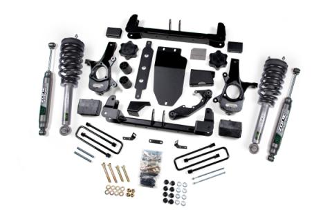 14-18 Silverado/Sierra 1500 4WD 4.5 Inch Cast Steel Arms With Nitro Shocks Zone Offroad