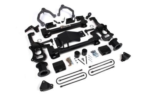 4 Inch Lift Kit For 25-Up Silverado/Sierra 1500 ZR2, AT4X 1500 4WD 3 Inch Rear Block Spacer Front Rear Shock Spacer Zone Offroad
