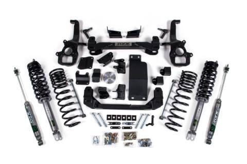 19-24 Ram Rebel/Off Road 1500 4WD 5 Inch Suspension Lift Kit (Standard Bore), 4 Inch Rear Lift, Coil Spring - Nitro Loaded Struts, Nitro Shocks Zone Offroad