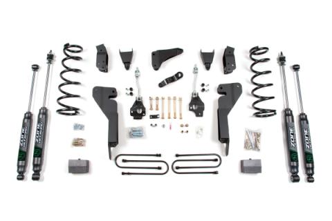 03-07 Dodge RAM 2500 6 Inch Lift Kit w/3.5 Inch Axle Gas Fox Shocks Zone Offroad