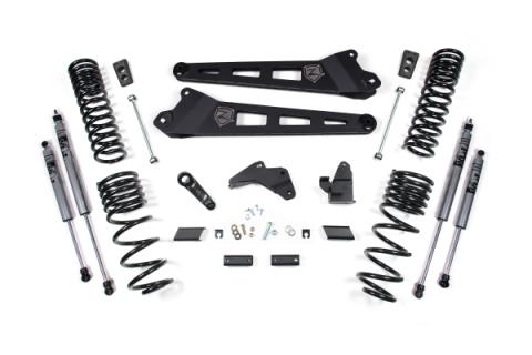 14-18 RAM 2500 6.5 Inch Replacement Radius Arm Lift Kit Diesel Fox Adventure Shocks Zone Offroad