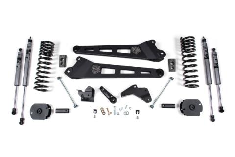 14-18 RAM 2500 4 Inch Replacement Radius Arm Lift Kit Gas Fox Shocks Zone Offroad
