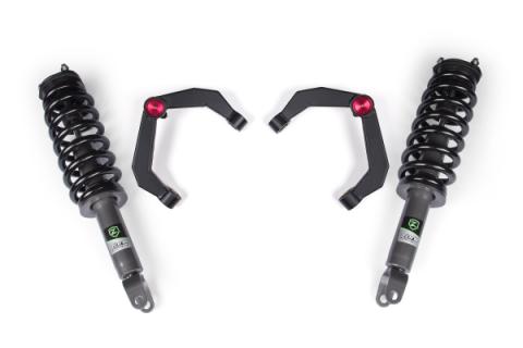 19-26 Ram 1500 4WD 2 Inch Leveling Kit, 0 Inch Rear Lift - Nitro Loaded Struts Zone Offroad