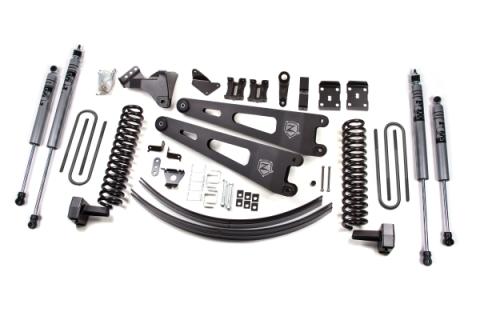 11-14 Ford F-250/F-350 Super Duty 6 Inch Lift Kit Diesel Without Overload Fox Shocks Zone Offroad