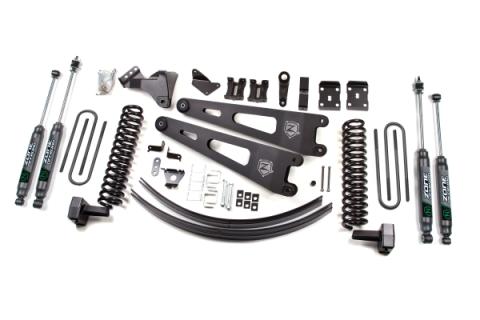 11-14 Ford F-250/F-350 Super Duty 6 Inch Lift Kit Diesel With Overload Fox Shocks Zone Offroad