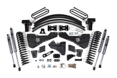 11-16 F-250/350 8 Inch Lift Kit  With Overload Diesel With Fox Adventure Shocks Zone Offroad