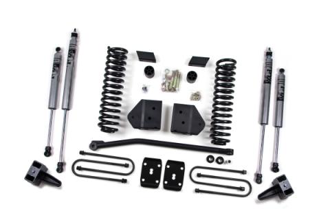 08-10 Ford F-250/F-350 Super Duty 4 Inch Lift Kit Fox Shocks Zone Offroad