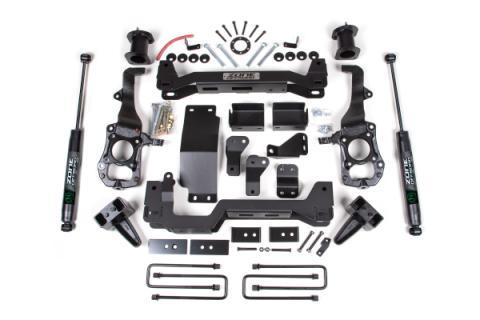 21-24 Ford F-150 4 Inch Zone Lift Kit Nitro Shocks Zone Offroad