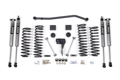 12-18 Jeep Wrangler JK 4 Door 4 Inch Coil Spring Lift Kit Fox Shocks Zone Offroad