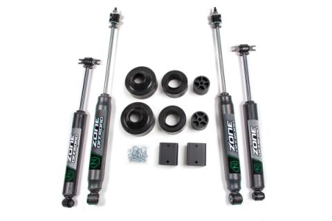 07-11 Jeep Wrangler JK 2 /4 Door 2 Inch Lift Kit Nitro Shocks Zone Offroad