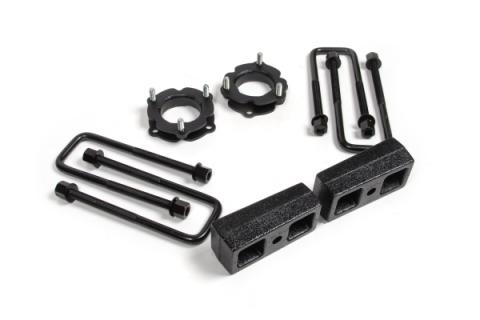 05-23 Toyota Tacoma 4WD 2.5 Inch Suspension Lift Kit, 2 Inch Rear, Block - Fox Shocks Zone Offroad