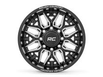 86 Series Wheel One-Piece Gloss Black 20x10 6x5.5 -25mm Rough Country