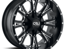 Cast Aluminum Wheels Americana 9101 SB 20x9 Milled Spokes Satin Black 5 On 139.7/5 On150 Bolt Pattern 18 Offset Cali Offroad Wheels