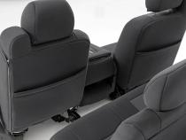 Neoprene Front Seat Cover Black 99-06 Silverado/Sierra 1500 Rough Country