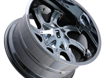 Cast Aluminum Wheels Twisted 9102 CH 20x14 Chrome 6 On 135/6 On139.7 Bolt Pattern -76 Offset Cali Offroad Wheels